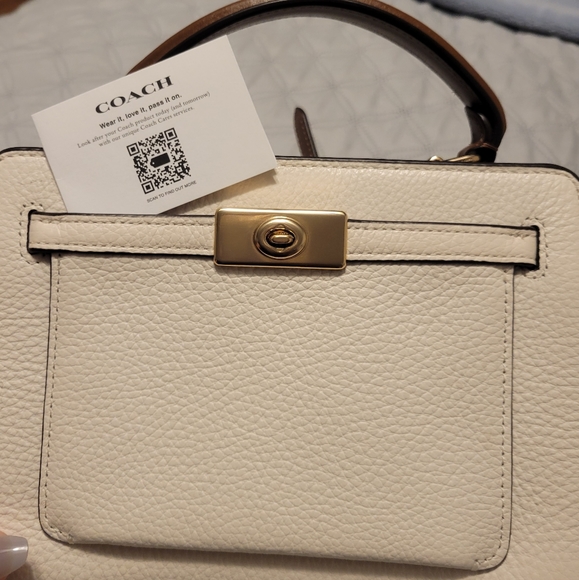 Coach Lane Carryall Colorblock Purse Shoulder Bag Crossbody Like NEW